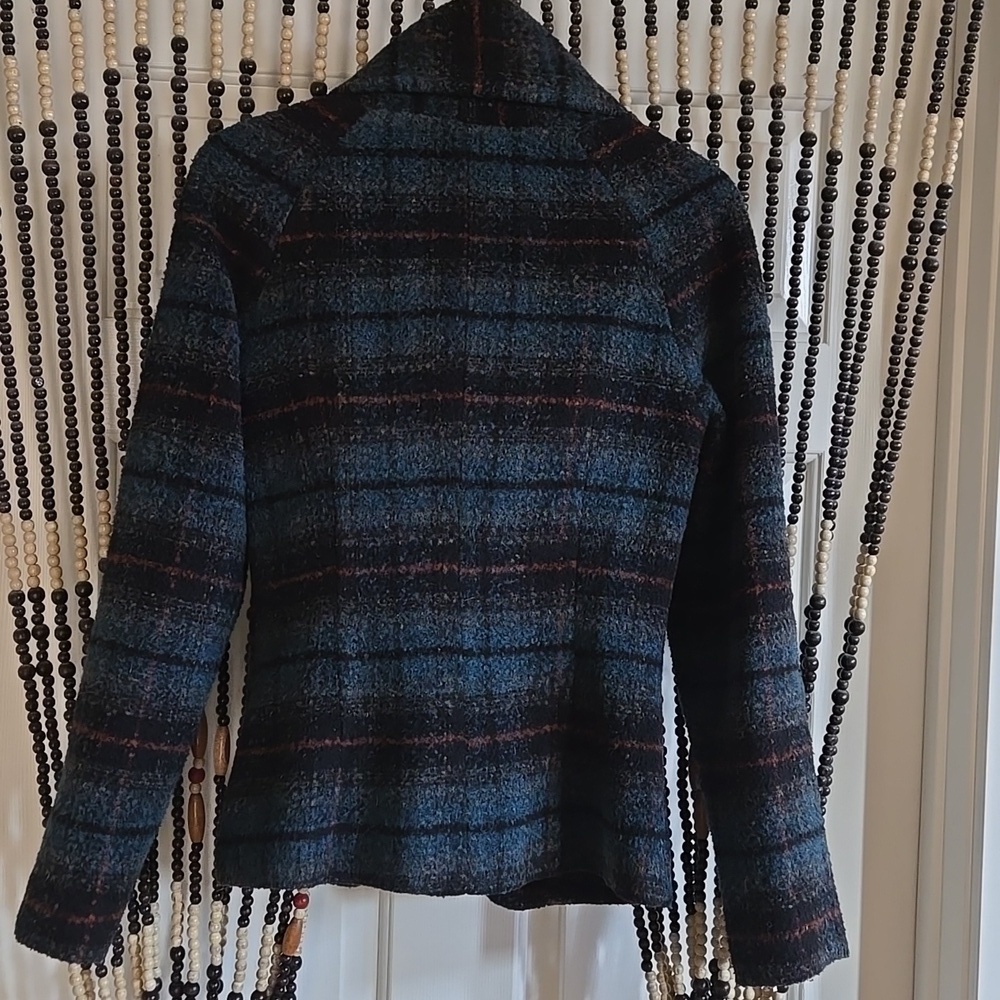 Retro Pink Martini Jacket with Cowl Neck - Picture 8 of 13